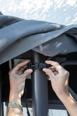 Lafuma Oron Meubelhoes Antraciet, S/M -Tuin Verkoop lafuma table protection cover oron l 20